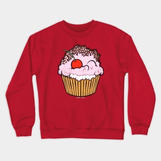 Sprinkles the Cupcake Kid Crewneck Sweatshirt